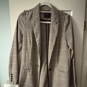 Herringbone Blazer Jacket